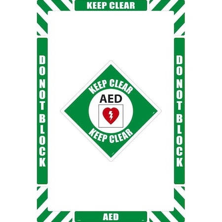Nmc WALKON FLOOR MARKING KIT, WFKSM03 WFKSM03